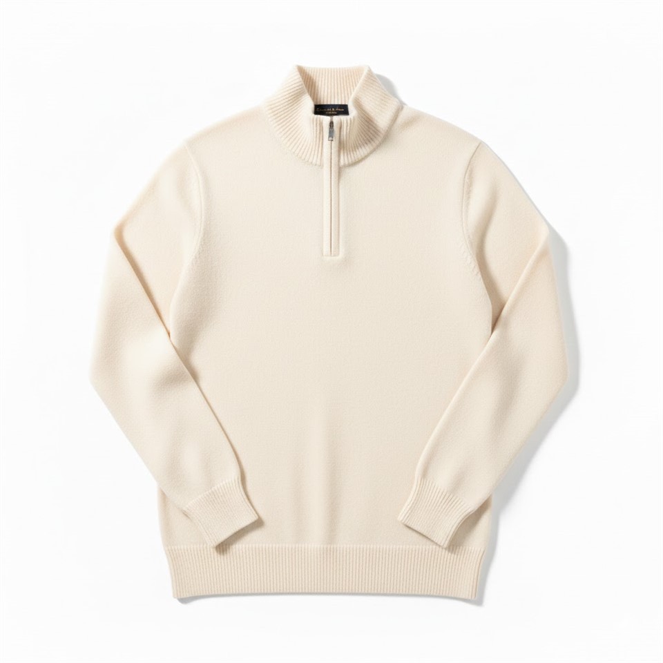 Siwmper Hanner Sip Cashmere