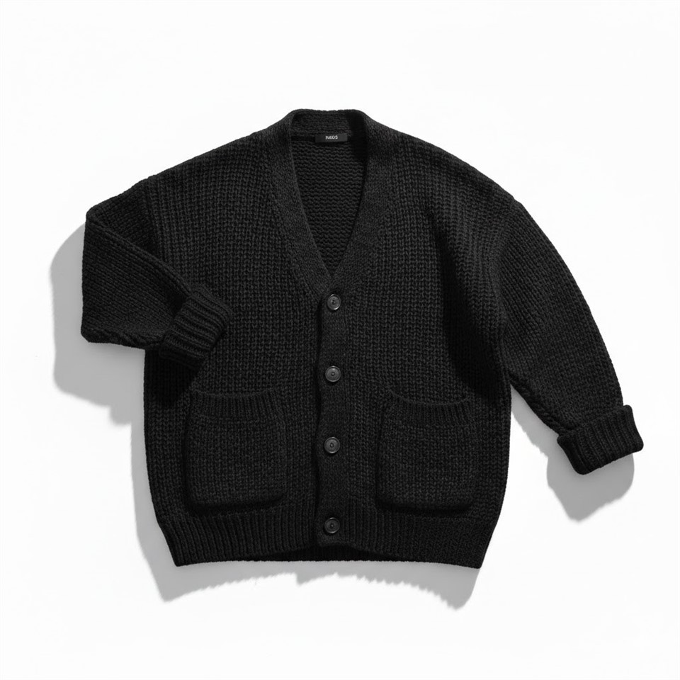 mens chunky cardigan