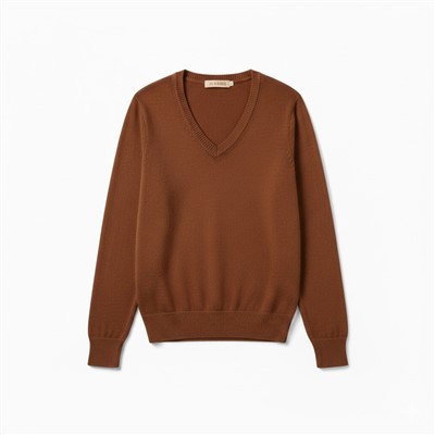 V Siwmper Llewys Hir Gwddf